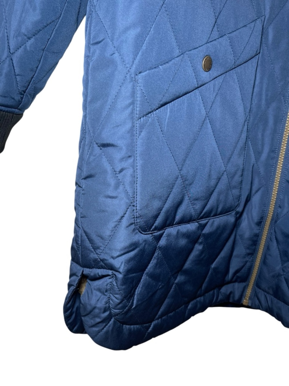 Original Weatherproof Vintage Women's Sherpa Lined Quilted Long Coat Size Small - Picture 7 of 16